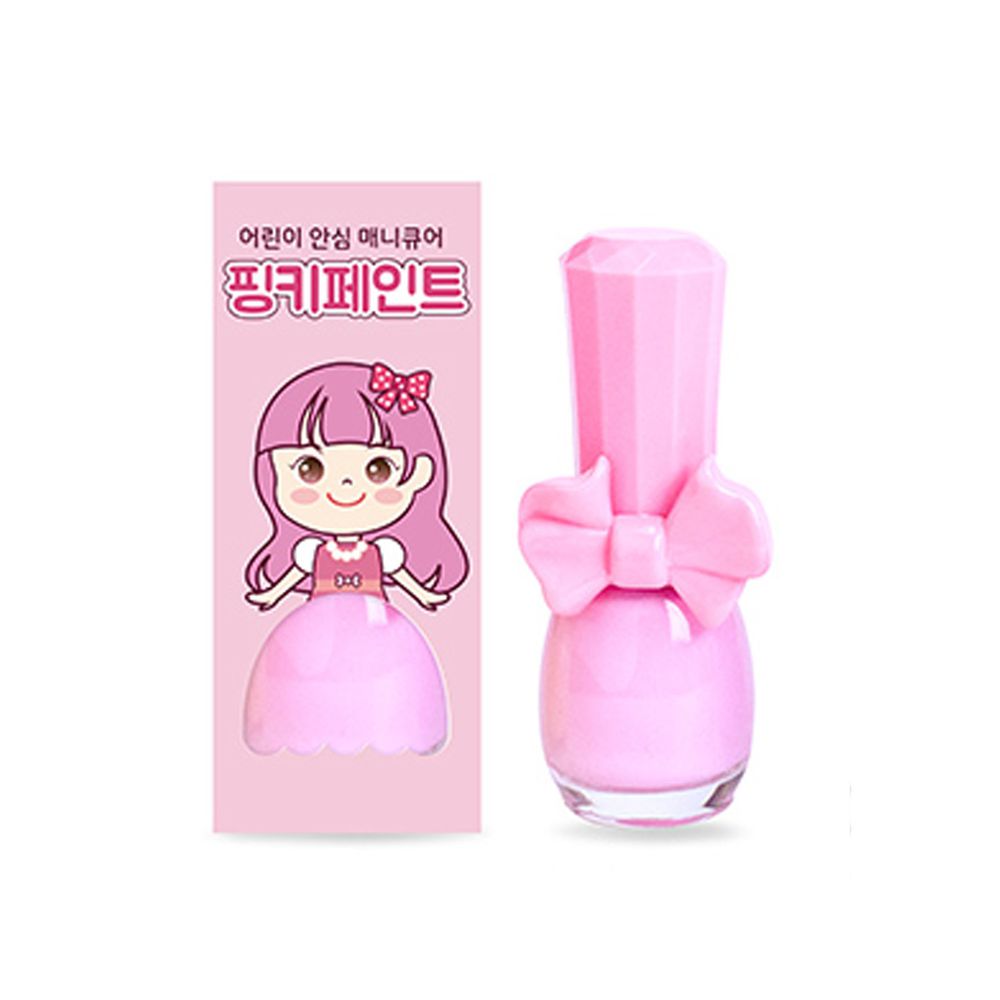 韓國 Pink Princess - 可撕式水性指甲油-草莓慕斯(糖果色系)