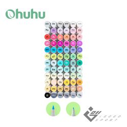 Ohuhu - Honolulu B 72色雙頭酒精性麥克筆套組