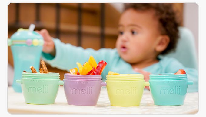 加拿大 Melii Baby - 連連看點心盒60ml (六入組)