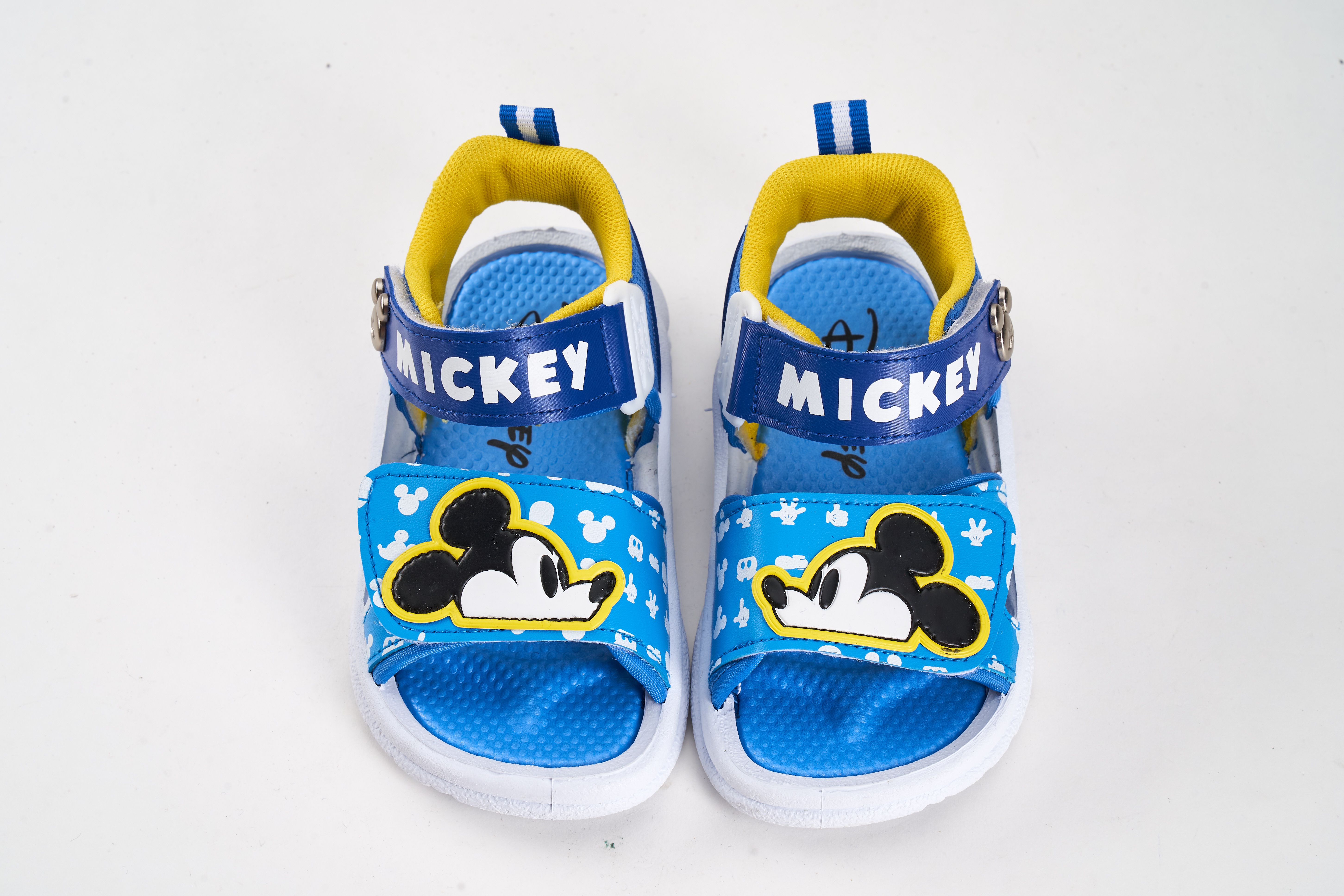 akachan honpo - 米奇經典造型休閒涼鞋-藍色