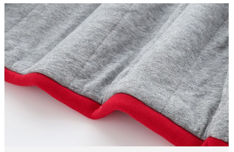 漢服風喜氣拜年立領盤釦外套-醒獅-紅色