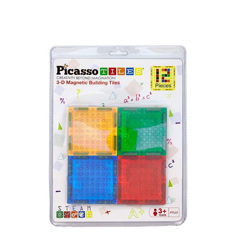 美國PicassoTiles - 積木磁力片補充包-12PCS