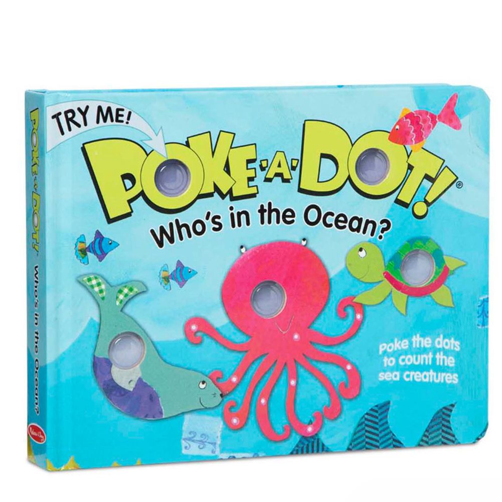 美國瑪莉莎 Melissa & Doug - 神奇泡泡書-誰在海洋裡？