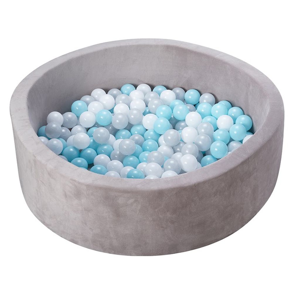 Nuby - 軟糖球池(含200顆球)-薄荷藍