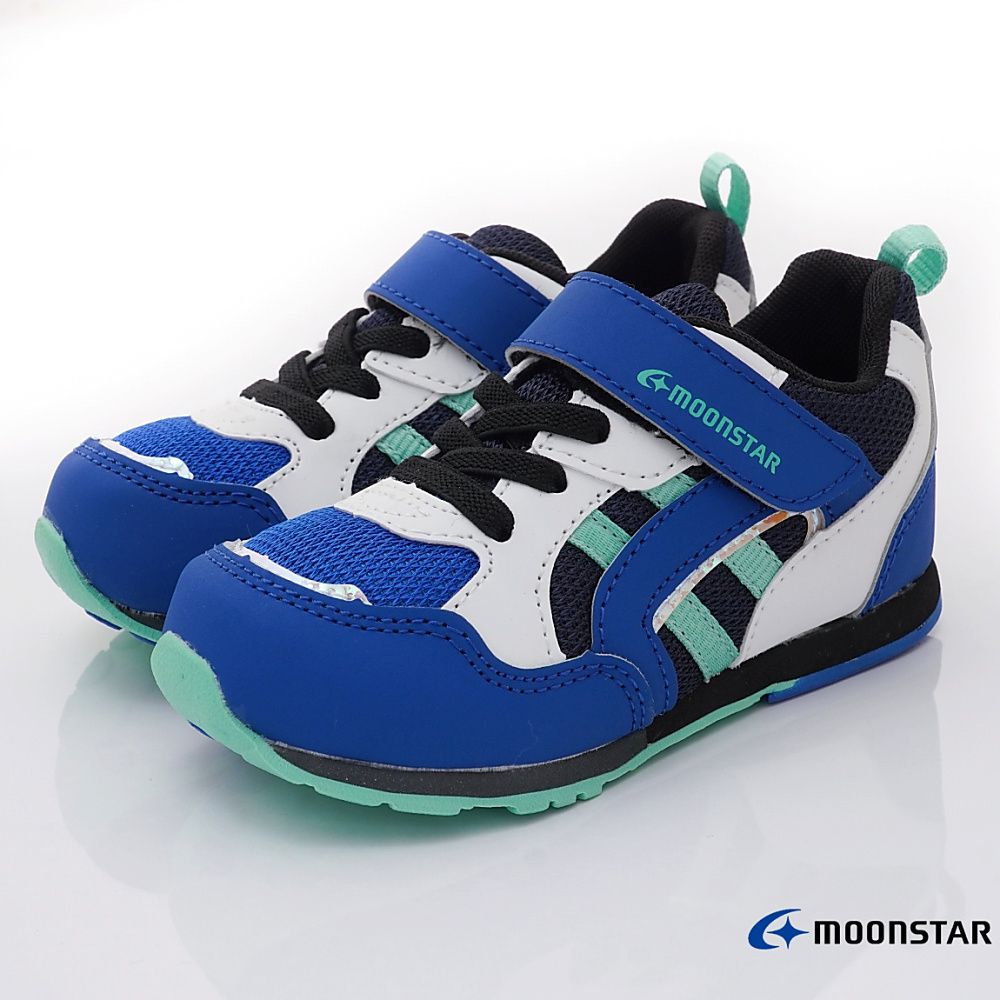 Moonstar日本月星 - 月星高機能運動鞋款(中小童段)-運動鞋-藍