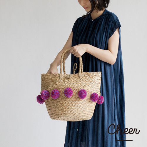 日本妞夏日最愛。草編包Ｘ編織包