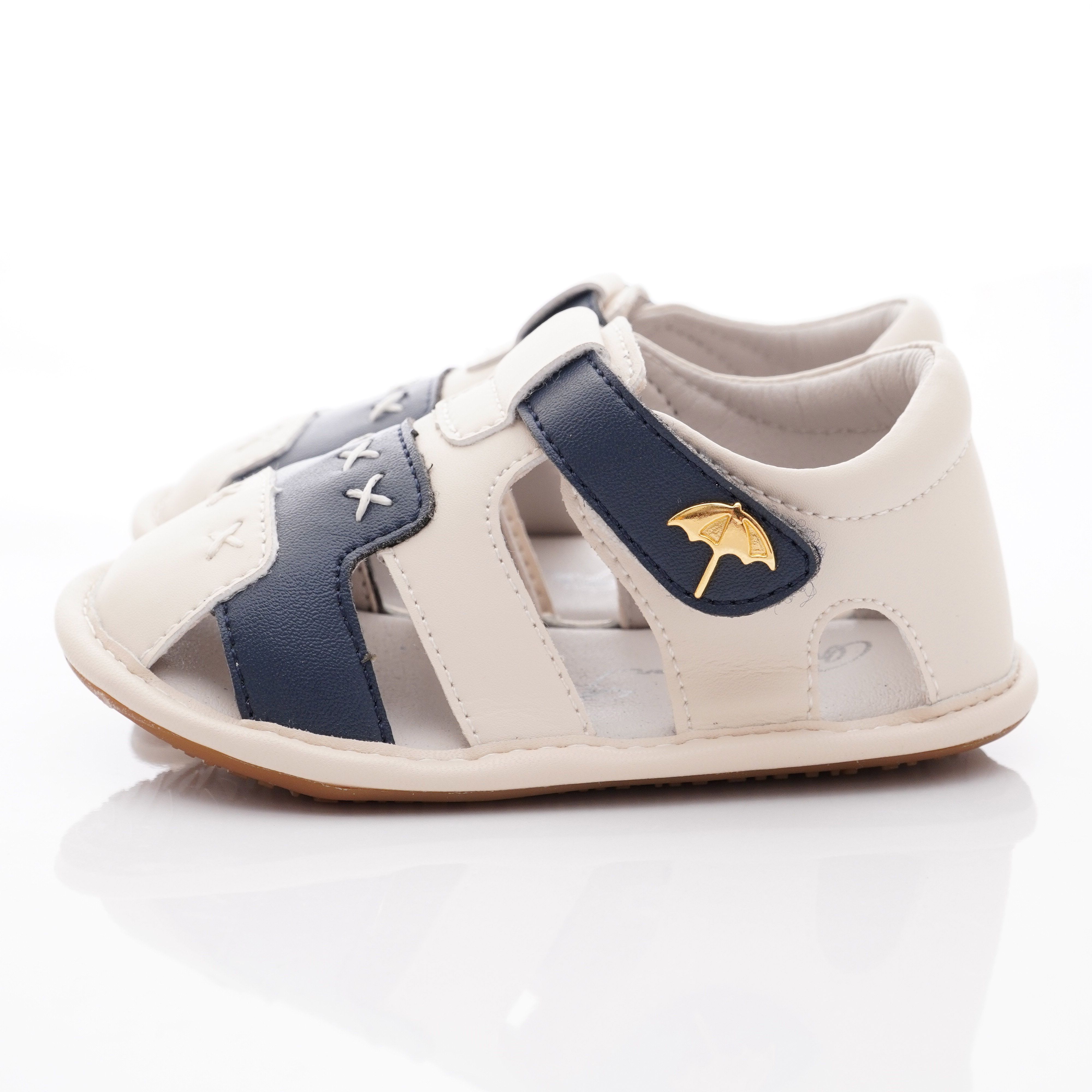 Arnold Palmer 雨傘牌 - 護趾軟軟學步涼鞋款(寶寶段)-藍