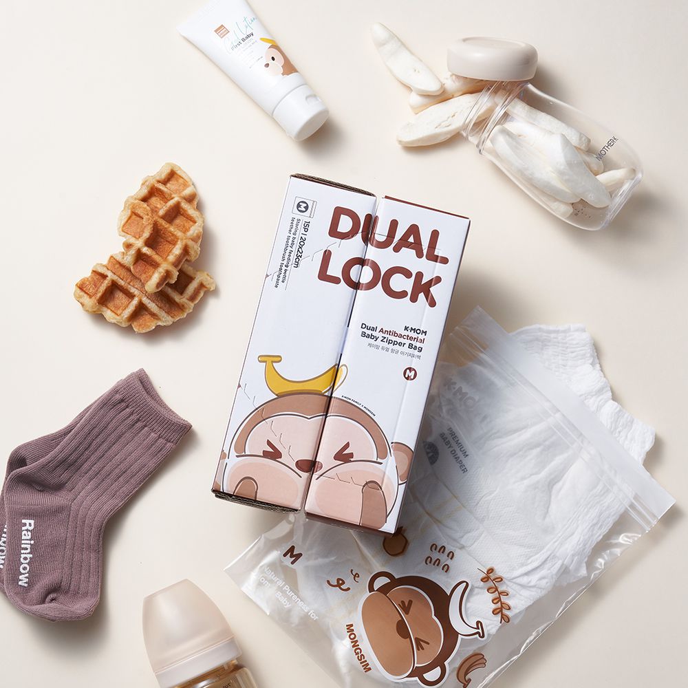 銀離子雙夾鏈袋-M(15片)