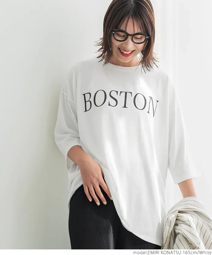 日本 COCA - 美式LOGO 寬版薄長袖上衣-大人-白