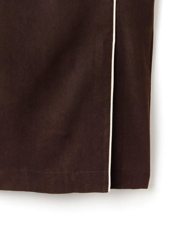 日本 GRL - 復古毛呢感修身鉛筆裙-淺米杏