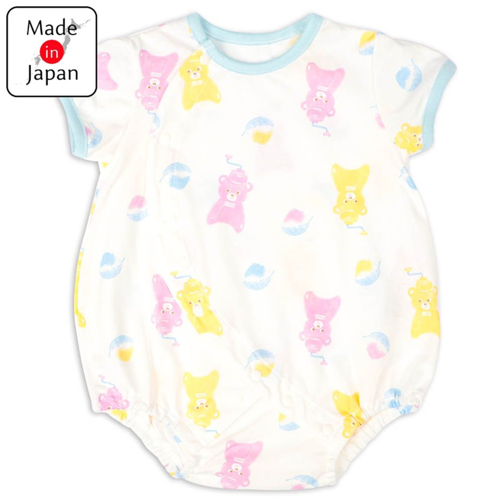 短袖兔裝-刨冰-淺藍色