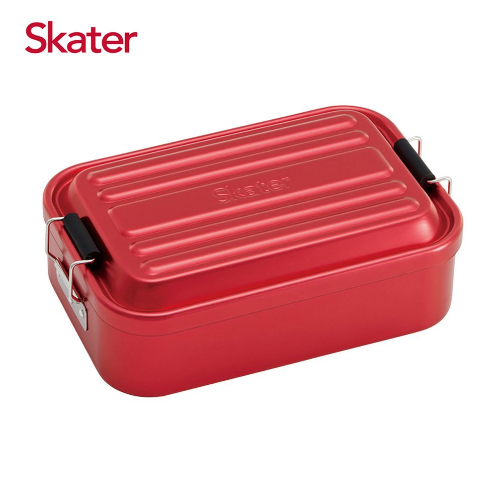 日本 SKATER - 行李箱便當盒-紅