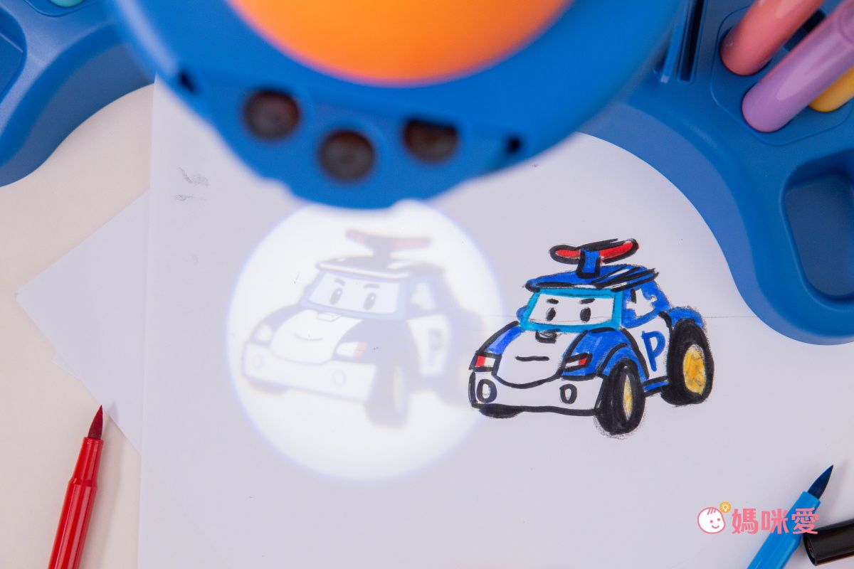 POLI 波力救援小英雄 - 波力益智投影繪畫儀