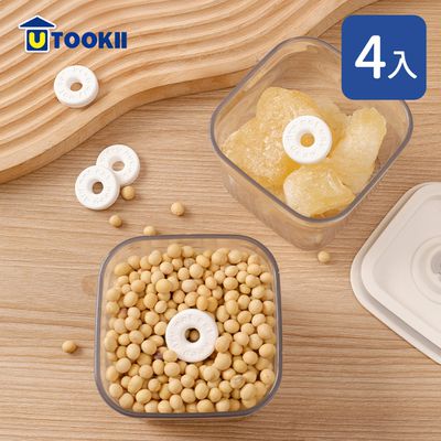 UTOOKII - 矽藻土吸濕防潮乾燥塊-4入-圓環型