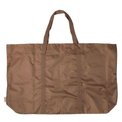 akachan honpo - 午睡被墊組用上學包-咖啡色 (約H89×W54×D18cm)