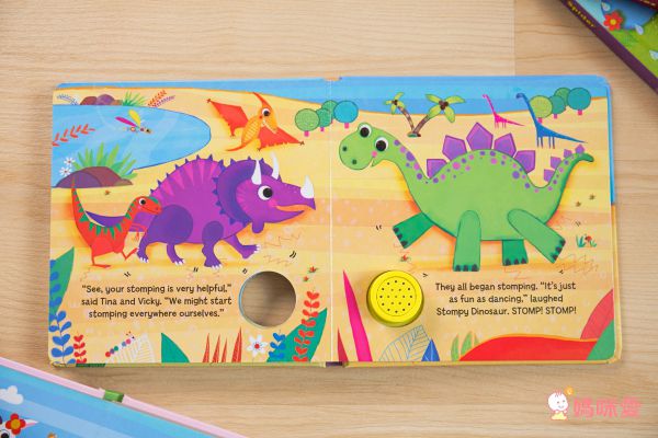 孩子超愛音效書單本160元❤ 1歲起英文遊戲操作書！玩到跟著節奏搖擺囉♫