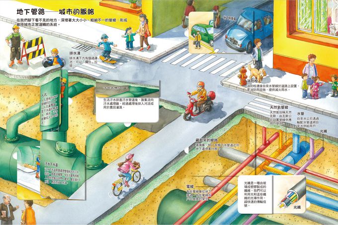 我的STEAM翻翻書：深不可測的地底-7個場景+42個翻頁小機關