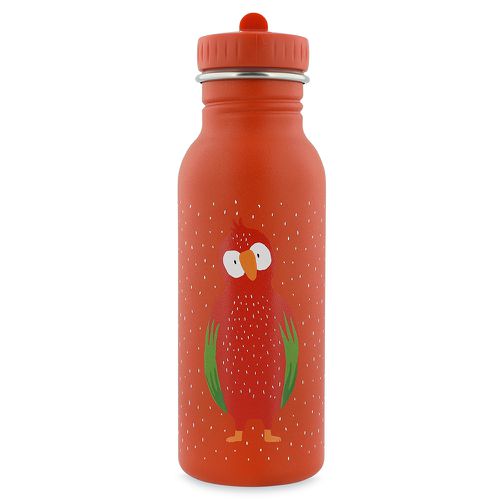 動物愛喝水隨身瓶500ml-神氣鸚鵡