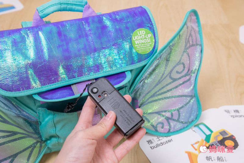 Bixbee - LED Forest Fairy Flyer 飛飛童趣LED系列-亮閃蝴蝶仙子小童背包 (32*25*10cm)
