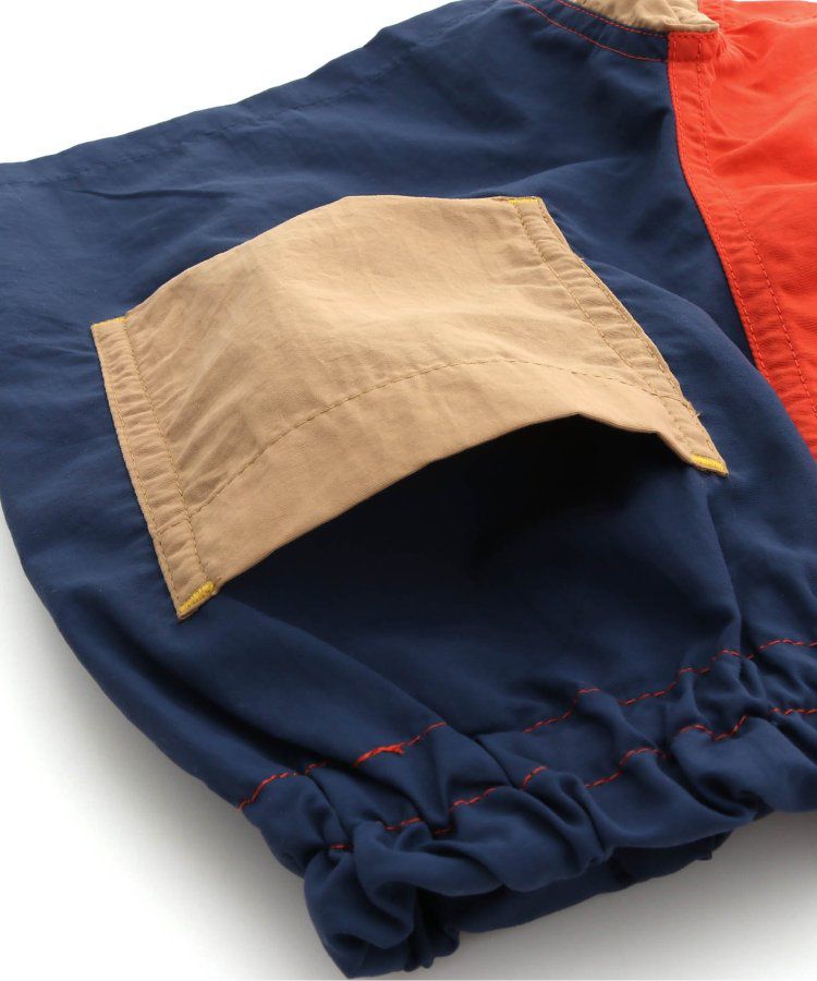 日本 BREEZE - 水陸二用百搭logo裝飾短褲-寶石綠