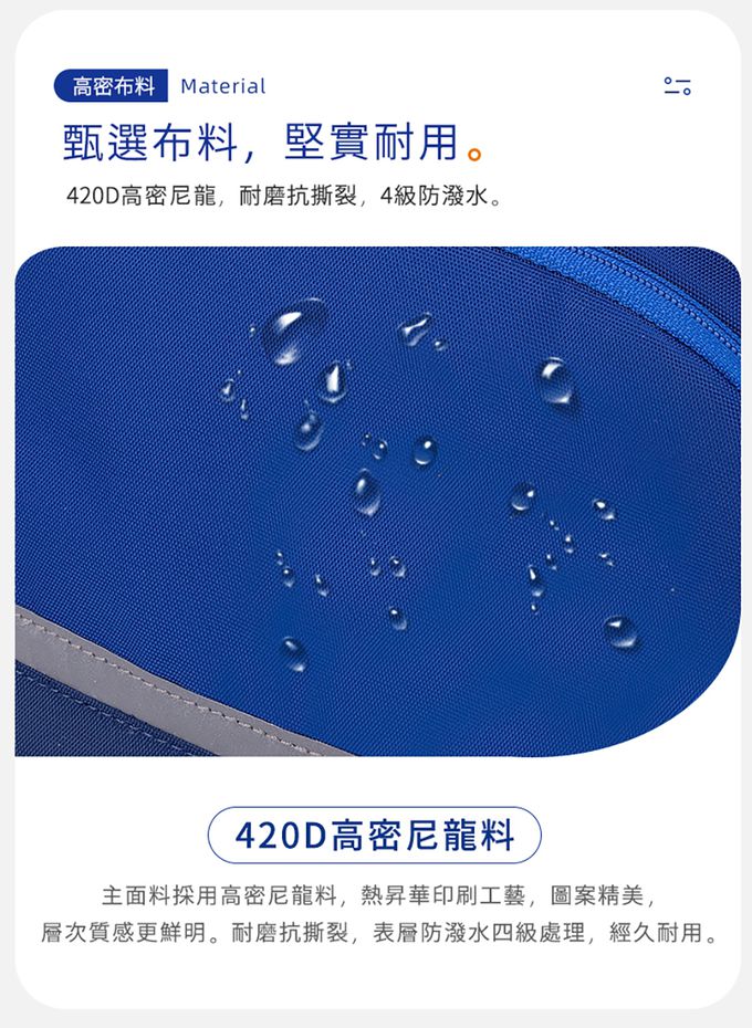 MoonRock - 護脊書包-SP101 粉紅色成長型2023款 適用身高:95-140公分-19L