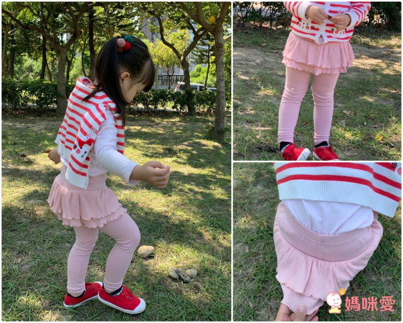 FANMOU - 七分內搭褲(莫代爾)-蝴蝶結-黑色