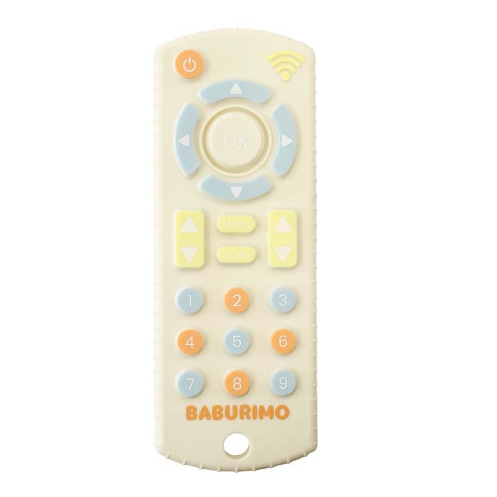 仿真遙控器固齒玩具-象牙白色