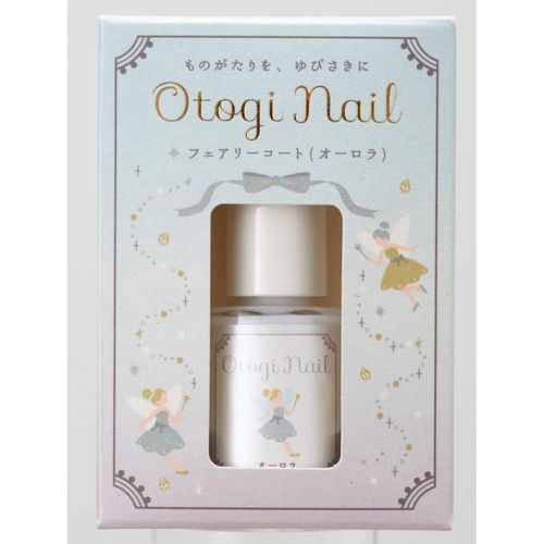 日本 Otogi Nail - 日本製 水洗可卸安全兒童指甲油-精靈魔法-星光閃耀-小盒裝(6mlx1支)