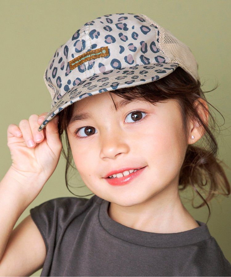 日本 BREEZE - 主角級印花網眼卡車帽-海鷗-綠卡其