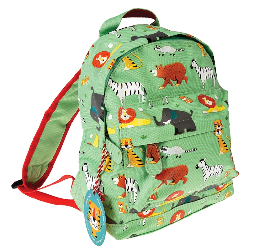 英國 Rex London - 幼兒/兒童後背包-熱鬧動物園