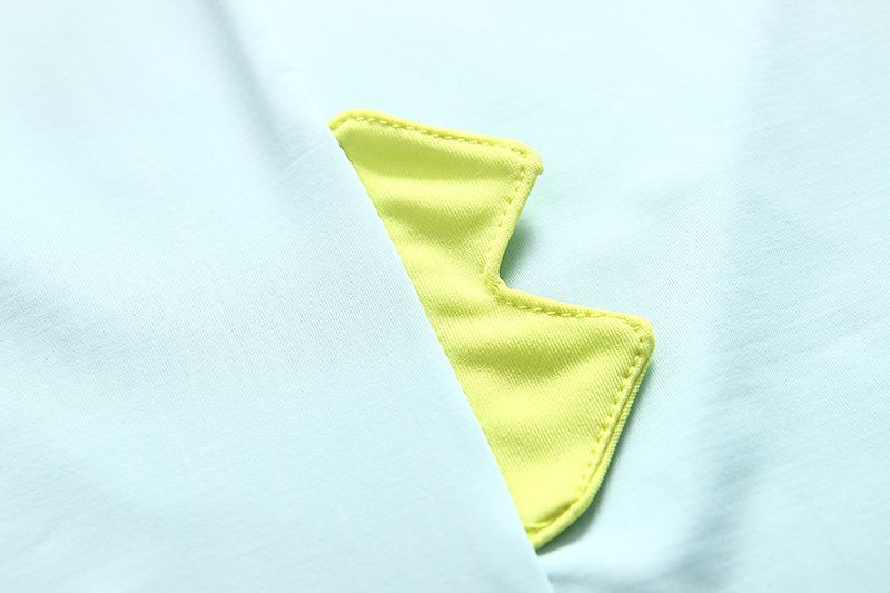 男寶短袖泳裝套裝(附帽子)-微笑恐龍-淺藍+綠