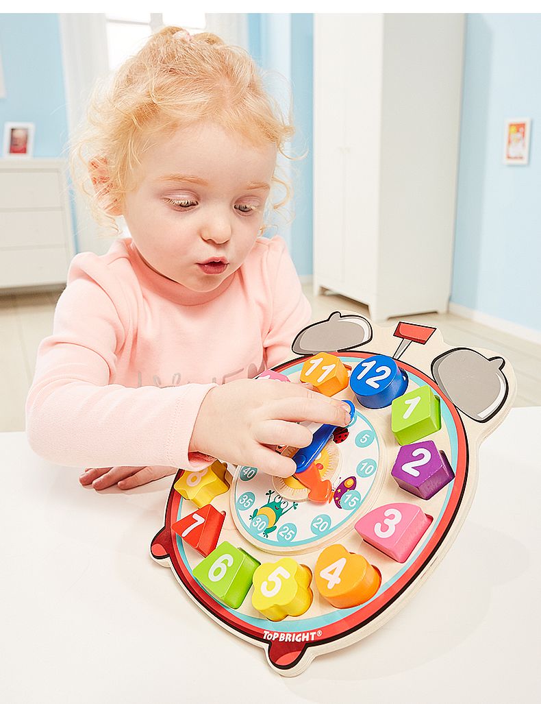 TOP BRIGHT特寶兒 - 數字積木認知時鐘
