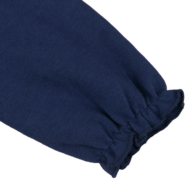 akachan honpo - 長版上衣&短褲-深藍色