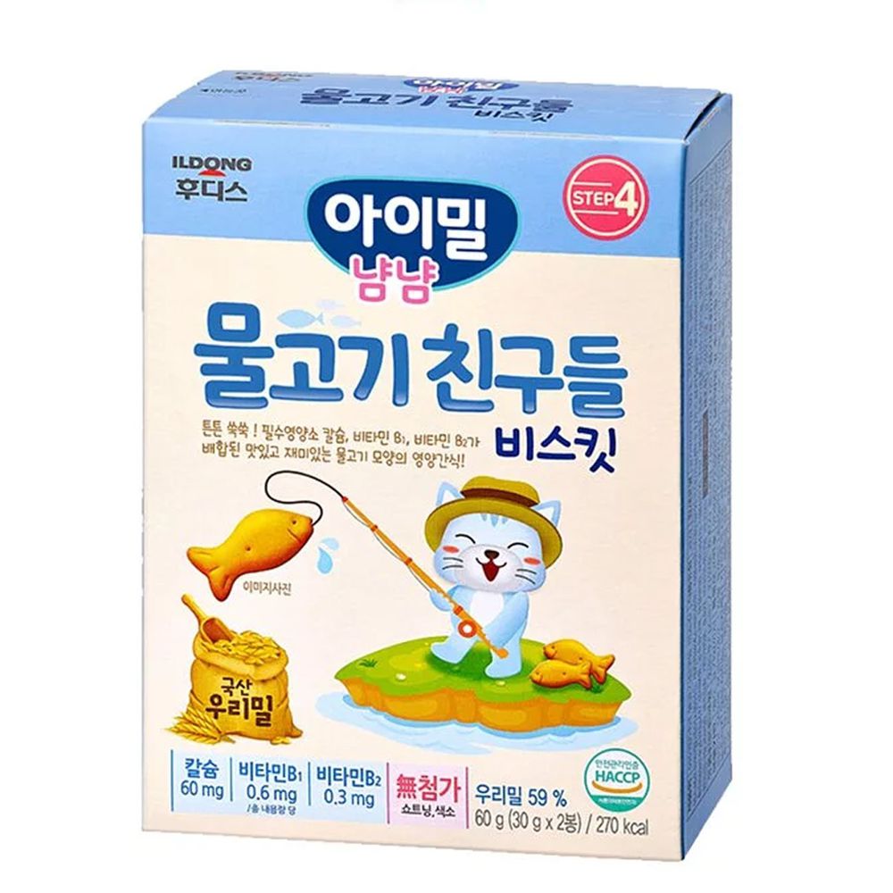 韓國Ildong Foodis日東 - 小魚造型餅乾