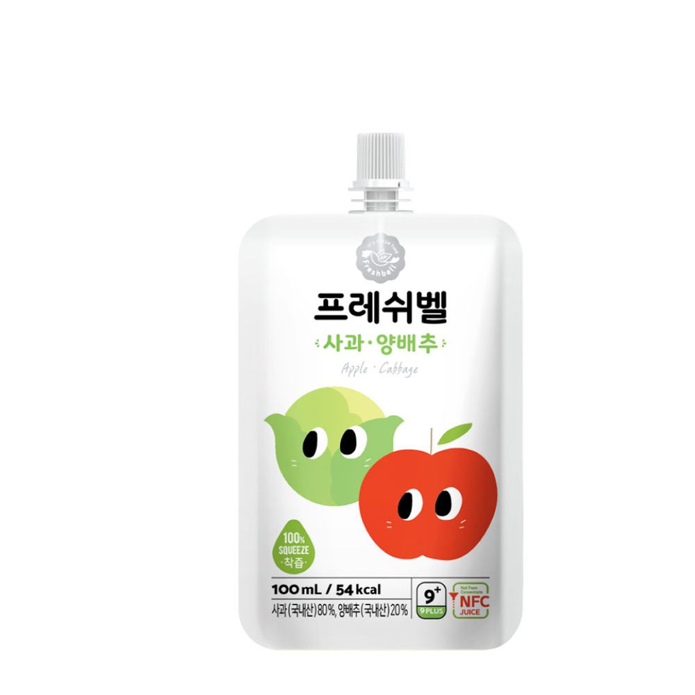 韓國Freshbell富樂思貝 - 蘋果高麗菜汁
