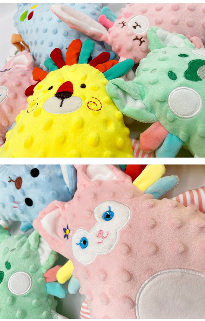 JoyNa - 安撫娃娃 可愛動物捏捏安撫玩偶 抱枕玩具-小老虎 (20*30 cm)