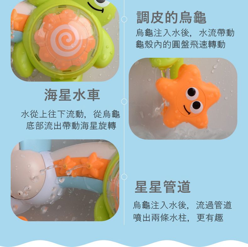 IngBaby - 流水轉轉樂 洗澡玩具