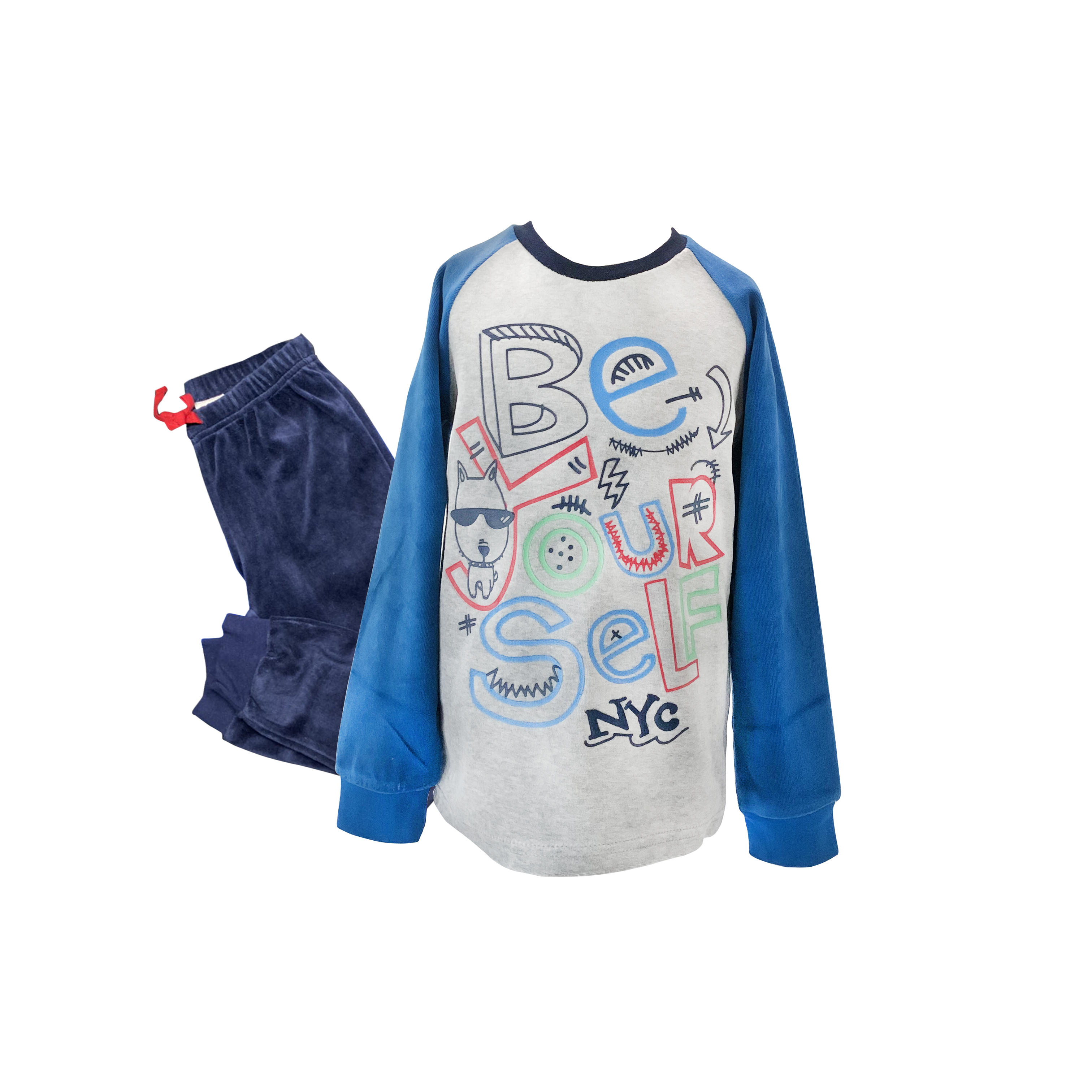 西班牙 KLINS 柔絨套裝 · 輕柔睡袍親子裝