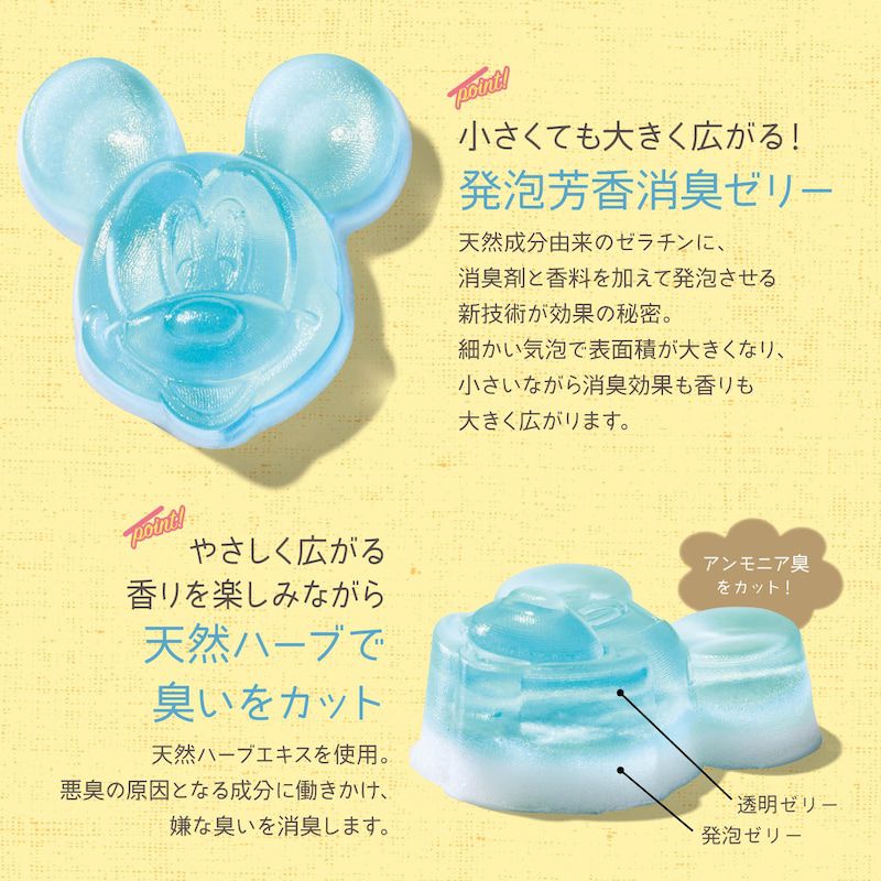 日本千趣會 - 日本製 迪士尼造型消臭芳香劑(6入)-米妮