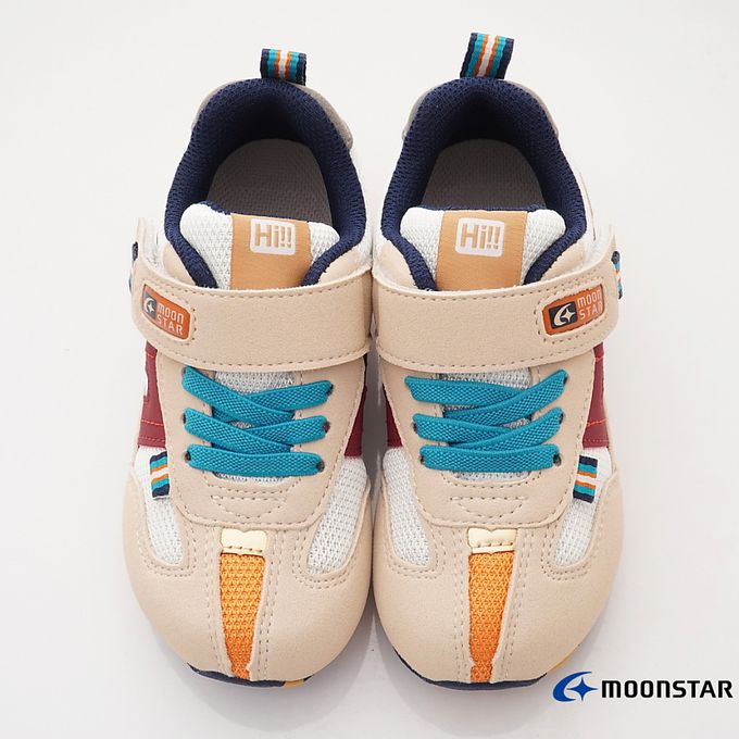 Moonstar日本月星 - HI系列十大機能運動款(中小童段)-運動鞋-卡其