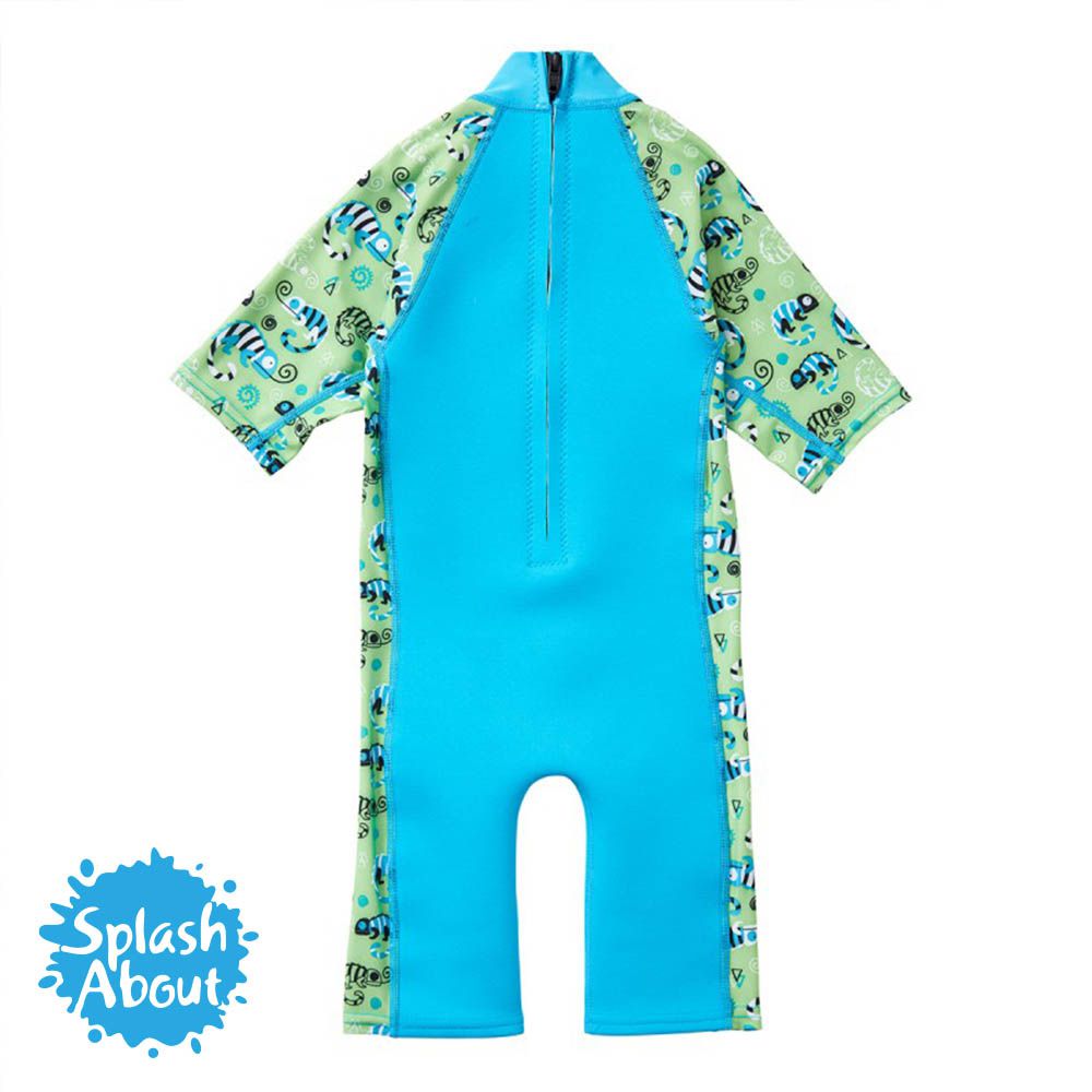 Splash About 潑寶 - UV Combie 兒童防寒泳裝-國王變色龍