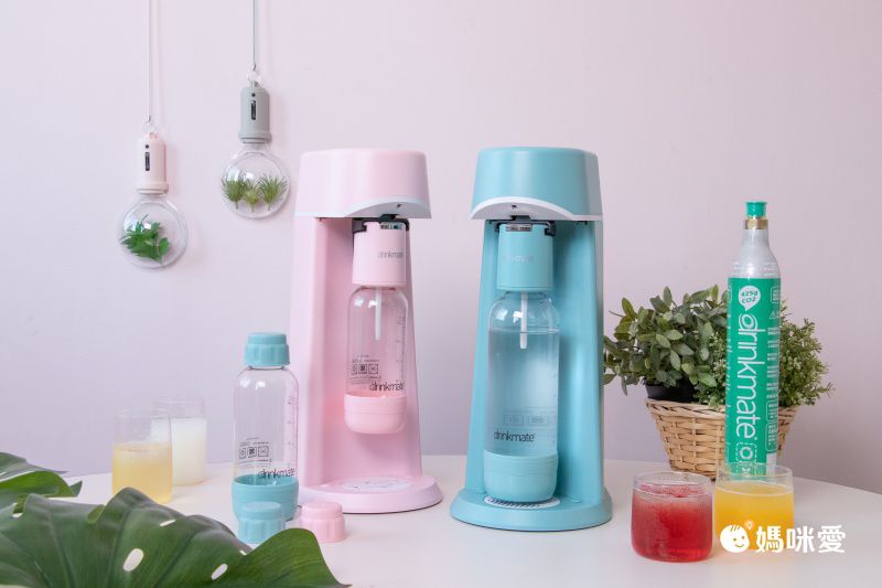 美國 Drinkmate 萬用氣泡水機 獨家專利授權，業界最大容量！