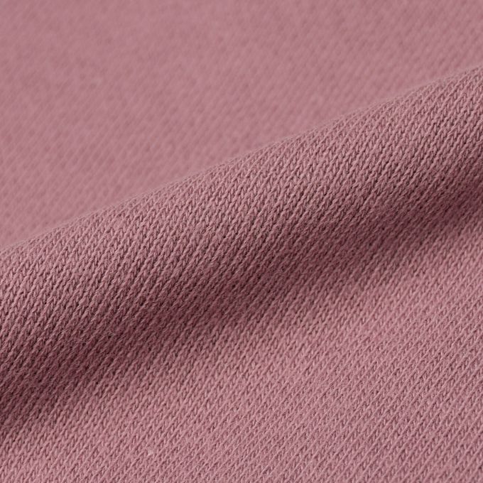 akachan honpo - 休閒上衣-下擺拼接-紫色