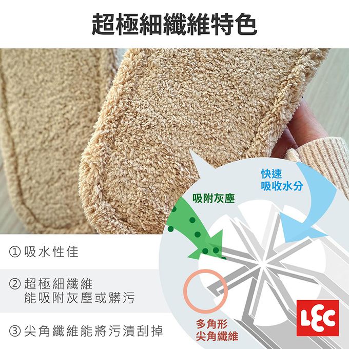 【激落君】室內掃除拖鞋