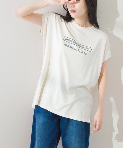 日本 Bou Jeloud - 100%純棉透氣簡約短袖上衣-焦糖橘