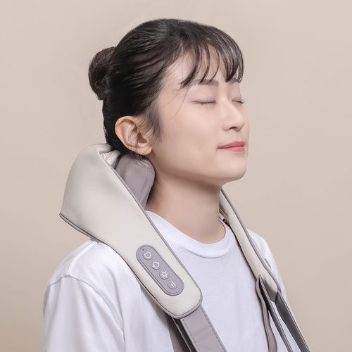 好肩力｜斜方肌肩頸按摩器-天藍色