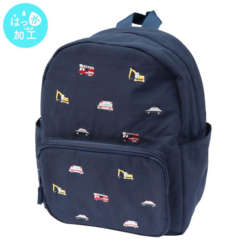 刺繡背包-深藍色 (30cmx23cm)