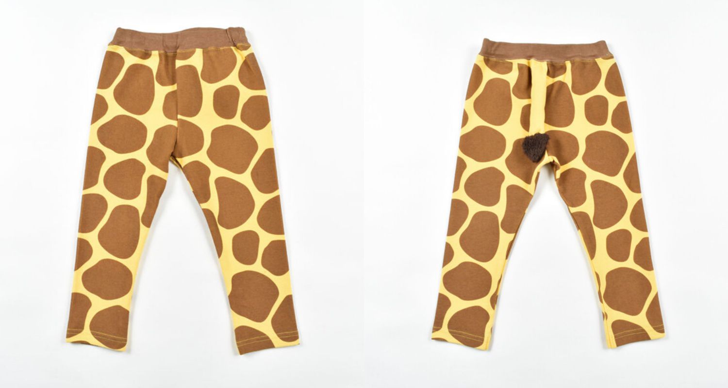 日本 Baby Room - 純棉長褲-長頸鹿