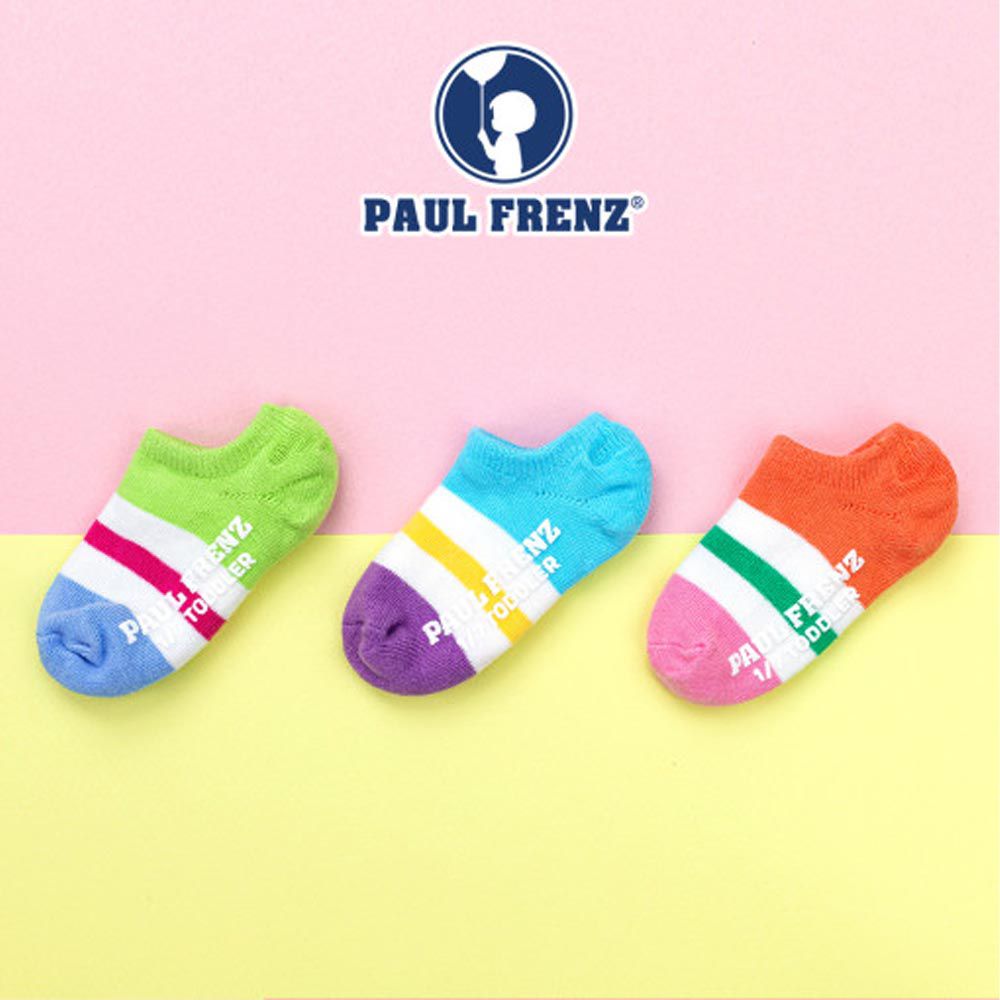 韓國 PAUL FRENZ - (3入組)韓製彈力短襪-JACK