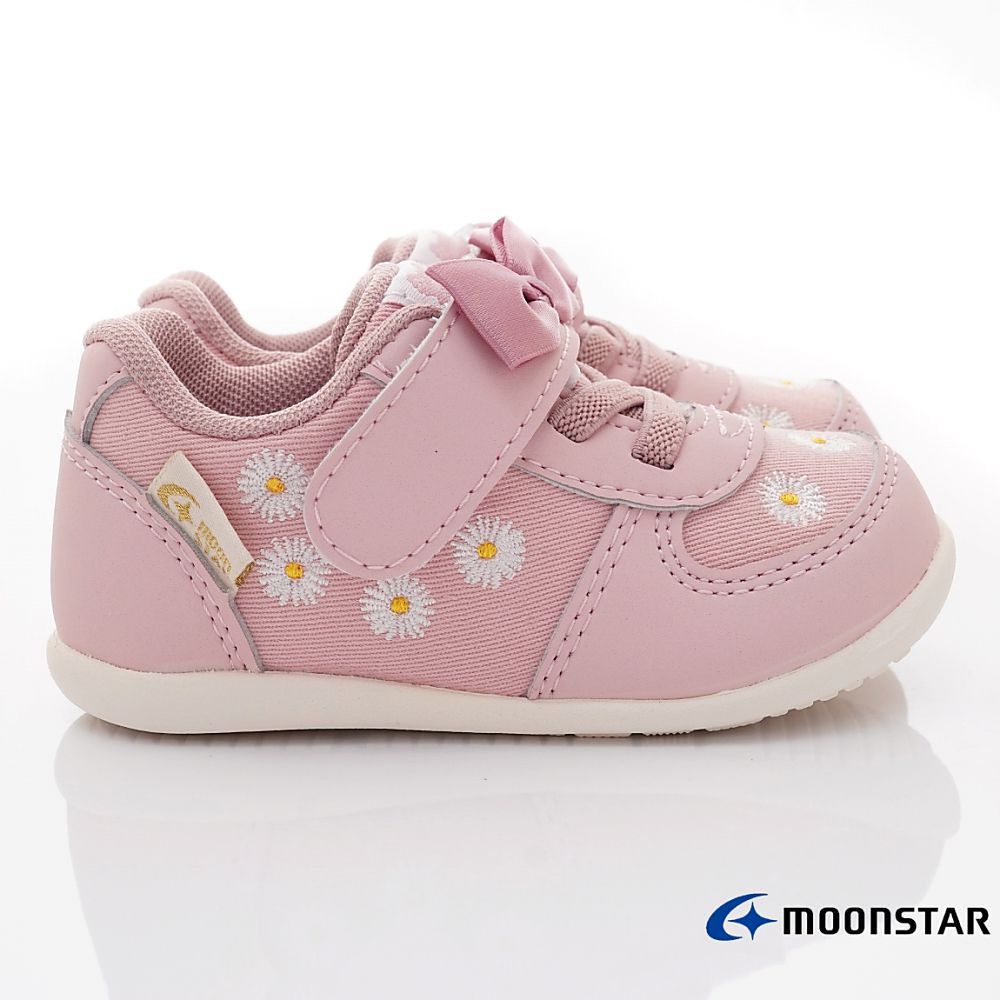 MOONSTAR日本月星 - 赤子心系列寶寶學步鞋(寶寶段)-粉